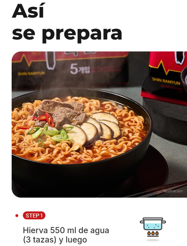 신라면 조각 5 — Español (México)